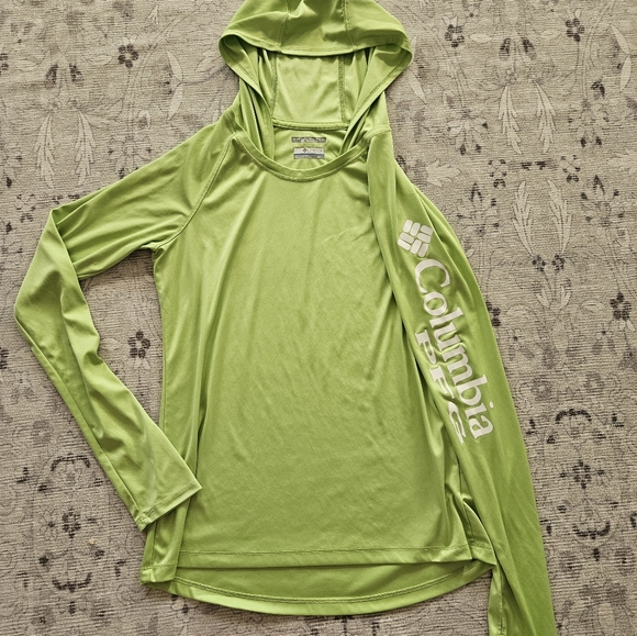 Columbia Women's small PFG Tidal Tee Hoodie, UV Protection, Moisture-Wicking - Picture 2 of 7
